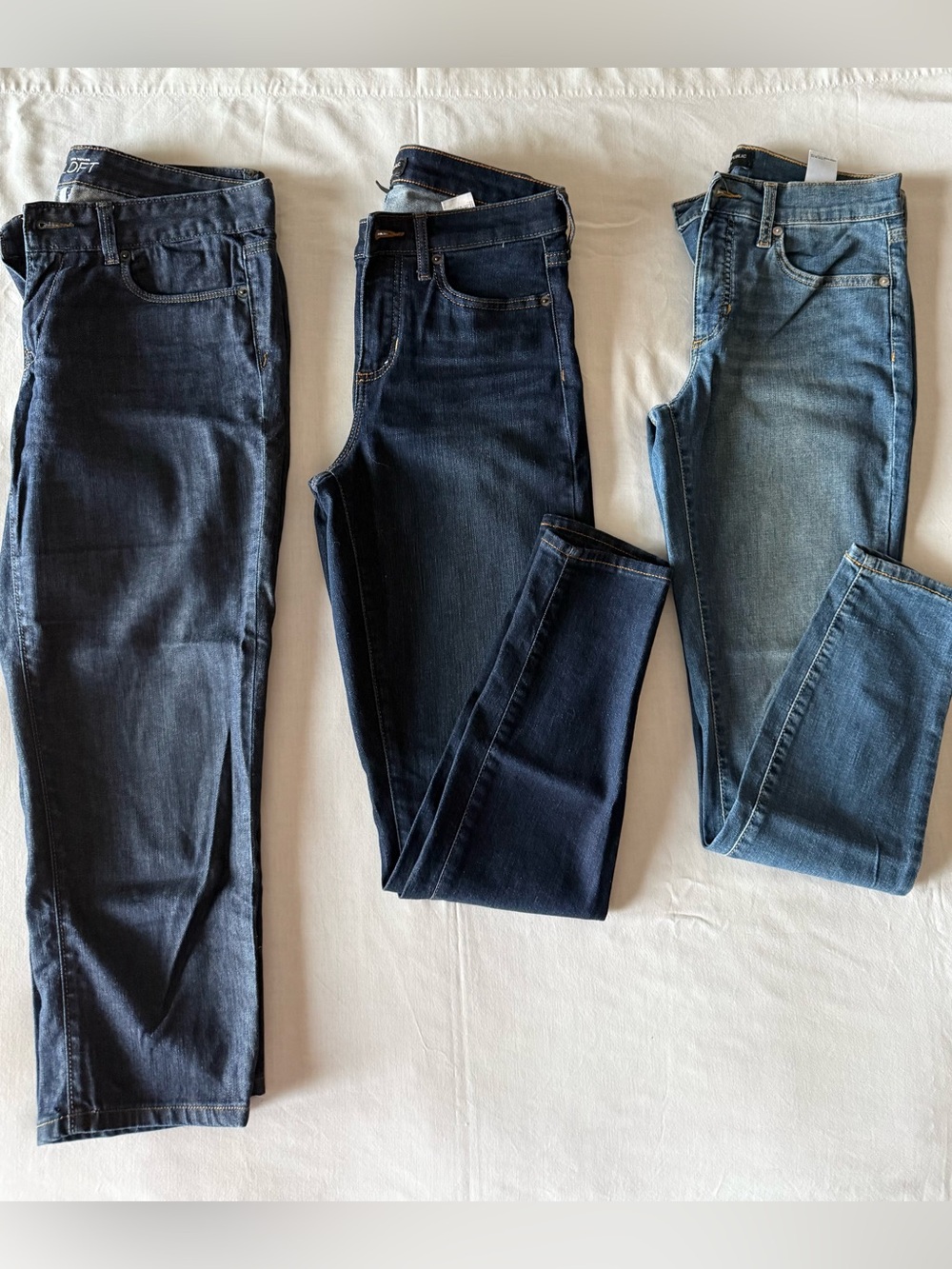 Banana Republic & LOFT Premium Denim Bundle - Size 4 (3 Pairs) EUC